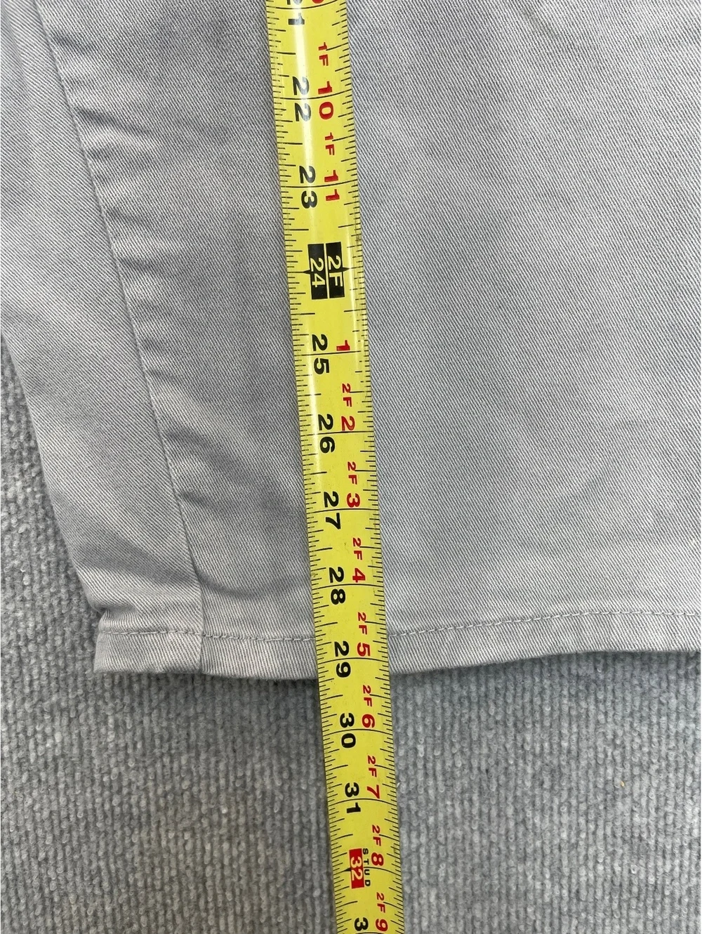 Gloria Vanderbilt Amanda Capri Pants Womens 18W Gray Stretch Denim Crop Shorts
